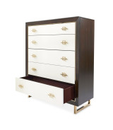 5 Drawer Chest Espresso Finish Belmont Place Collection By Michael Amini.9085070SA-409
