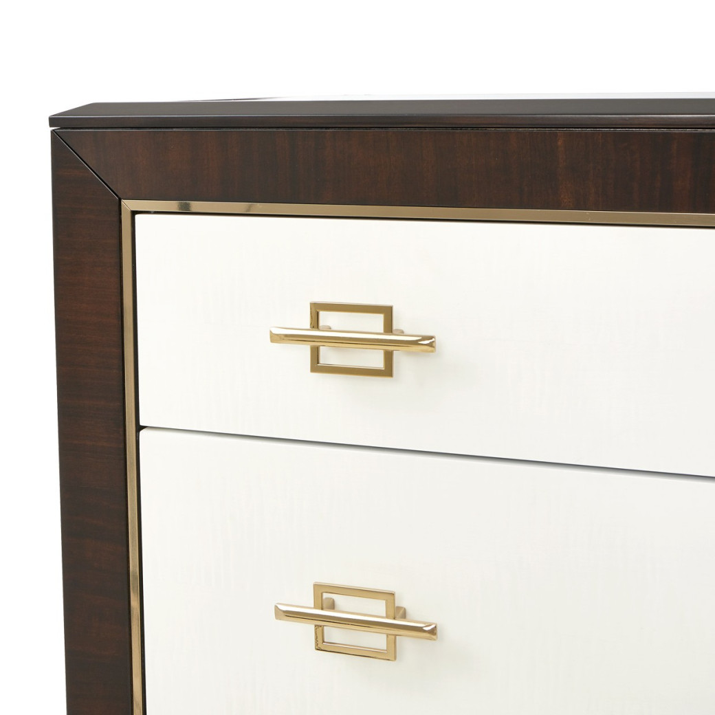 5 Drawer Chest Espresso Finish Belmont Place Collection By Michael Amini.9085070SA-409