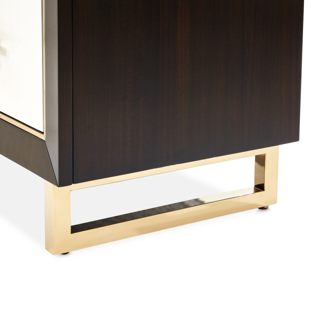 5 Drawer Chest Espresso Finish Belmont Place Collection By Michael Amini.9085070SA-409