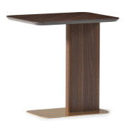 LFR-AMRA225-223 Accent Table-Medium Eggshell Walnut Amora Collection By Michael Amini