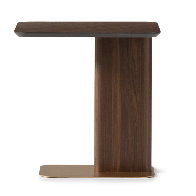 LFR-AMRA225-223 Accent Table-Medium Eggshell Walnut Amora Collection By Michael Amini