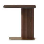 LFR-AMRA225-223 Accent Table-Medium Eggshell Walnut Amora Collection By Michael Amini