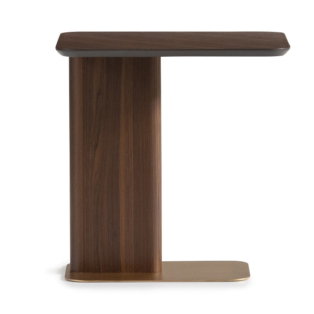 LFR-AMRA225-223 Accent Table-Medium Eggshell Walnut Amora Collection By Michael Amini