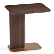 LFR-AMRA225-223 Accent Table-Medium Eggshell Walnut Amora Collection By Michael Amini