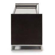 LFR-CRMA081-830 Media Cabinet Glossy Charcoal Sand Carmela Collection By Michael Amini