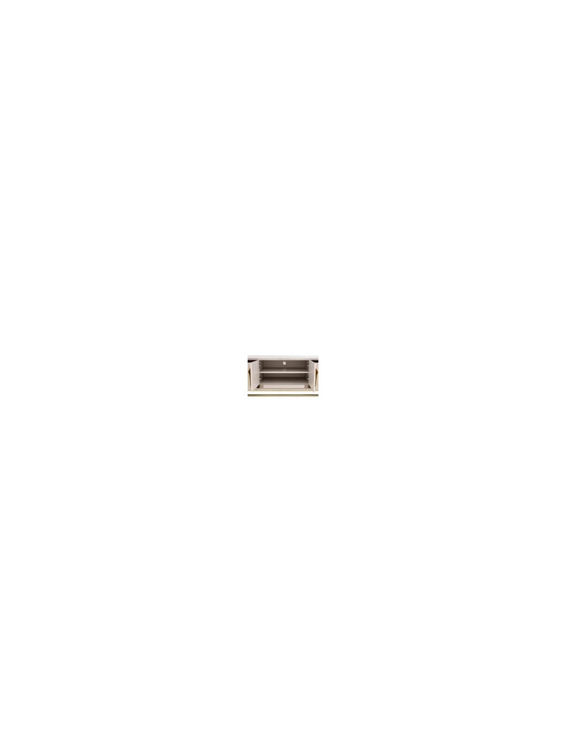 LFR-CRMA081-141 Media Cabinet Shimmer Ivory Carmela Gold Collection By Michael Amini