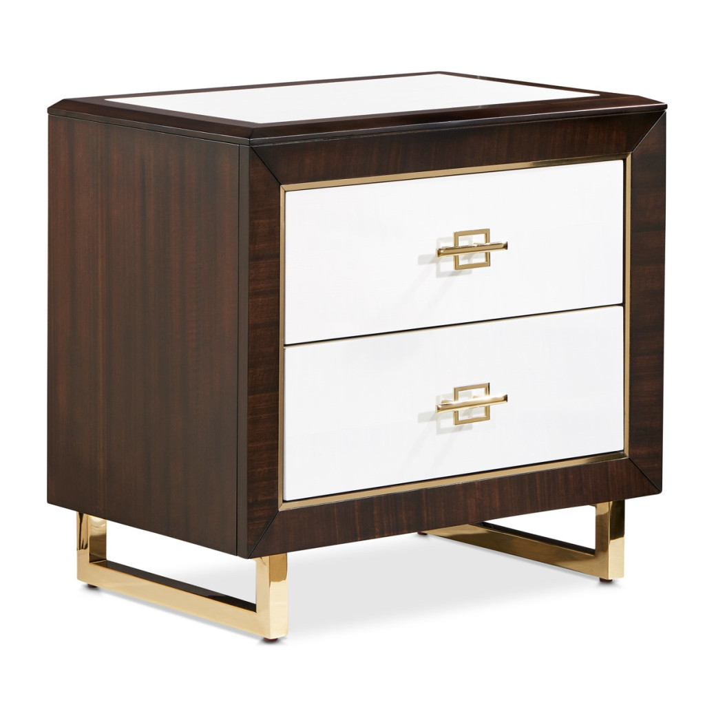 Nightstand Espresso Belmont Place By Michael Amini.9085040-409