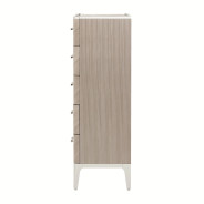 Highboy Vertical Storage Cabinet-Chest Of Drawers Lanterna Collection By Michael Amini