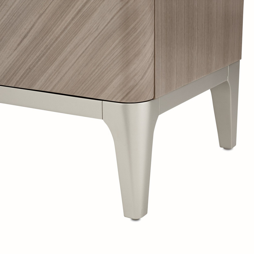 Highboy Vertical Storage Cabinet-Chest Of Drawers Lanterna Collection By Michael Amini