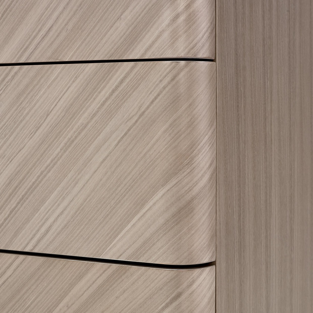 Highboy Vertical Storage Cabinet-Chest Of Drawers Lanterna Collection By Michael Amini