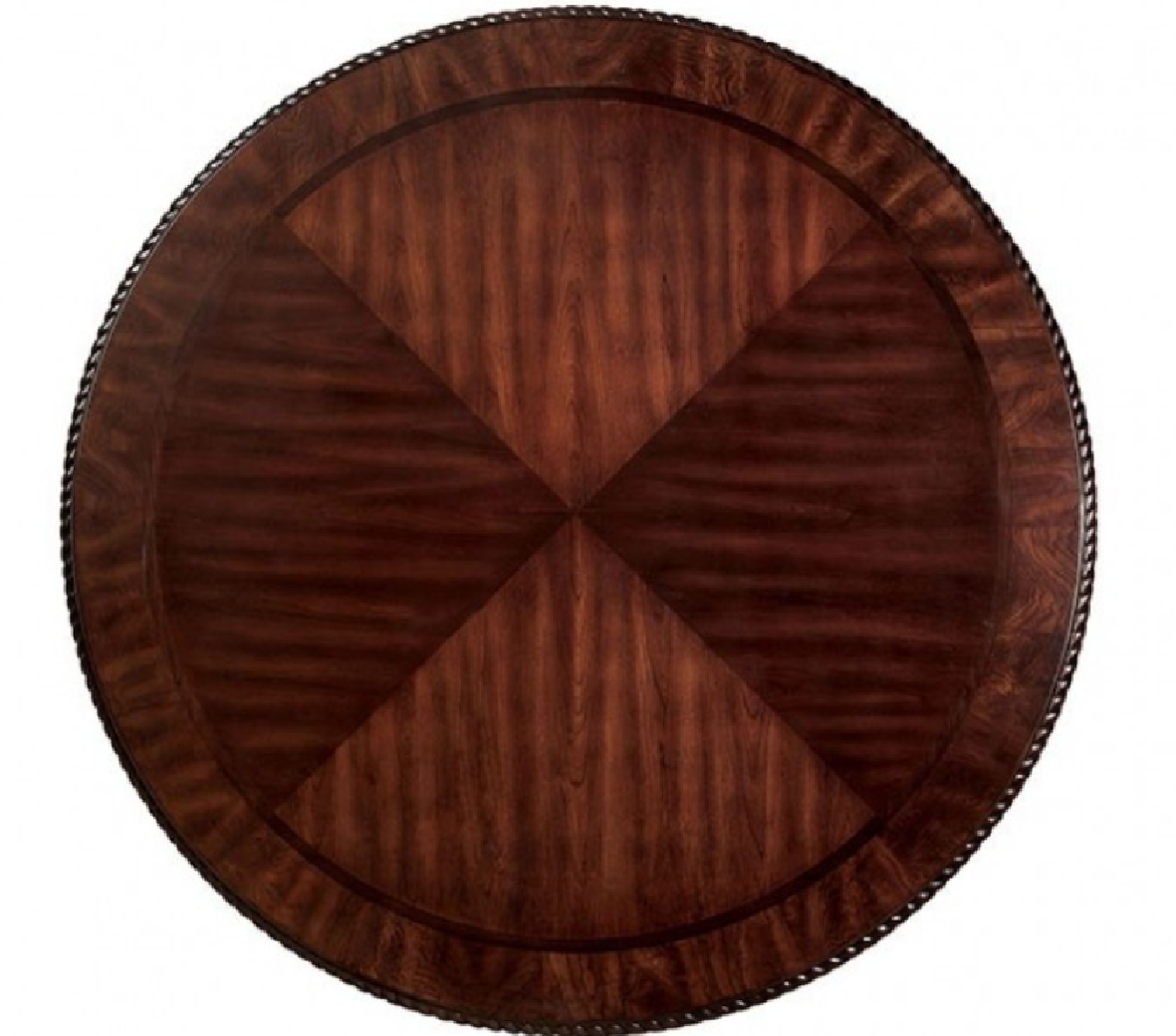 CM3319RT 7PC Dining Set Round Table Brown Cherry Bellagio Collection By Furniture of America