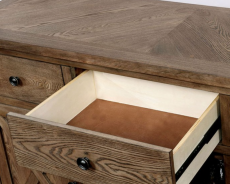 CM3014T  9PC Dining Light Oak Finish Julia Collection By Furniture of America