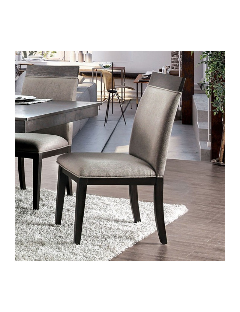 CM3337T 7PC Dining Set Contemporary Style Modoc Collection By Furniture of America