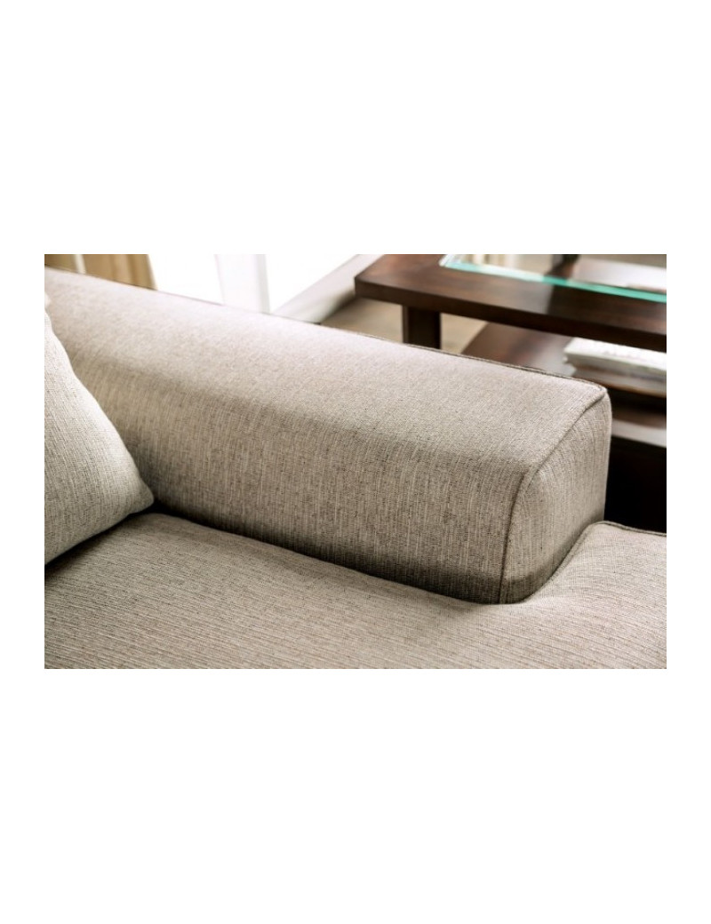 SM1214 Transitional Style Sofa & Loveseat Ivory color. New Meadows Collection By Furniture of America