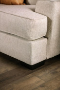 SM1214 Transitional Style Sofa & Loveseat Ivory color. New Meadows Collection By Furniture of America