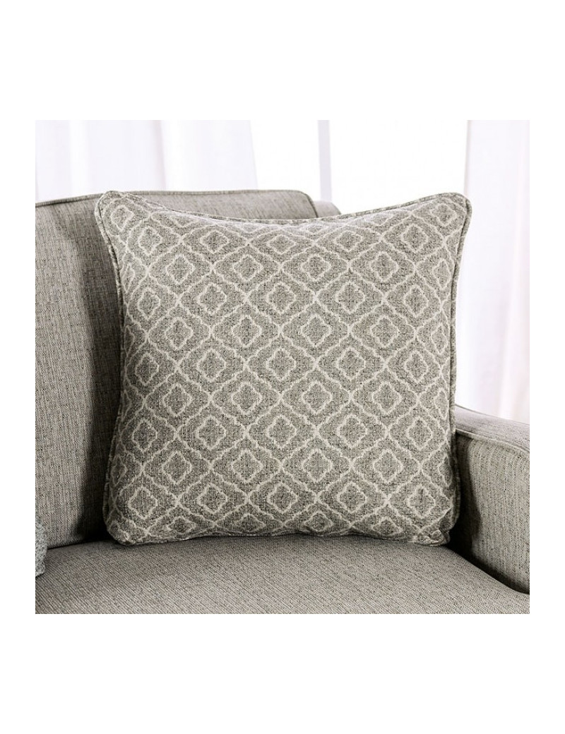 SM8193 Transitional Style Sofa & Loveseat Grey color. Stepney Collection By Furniture of America