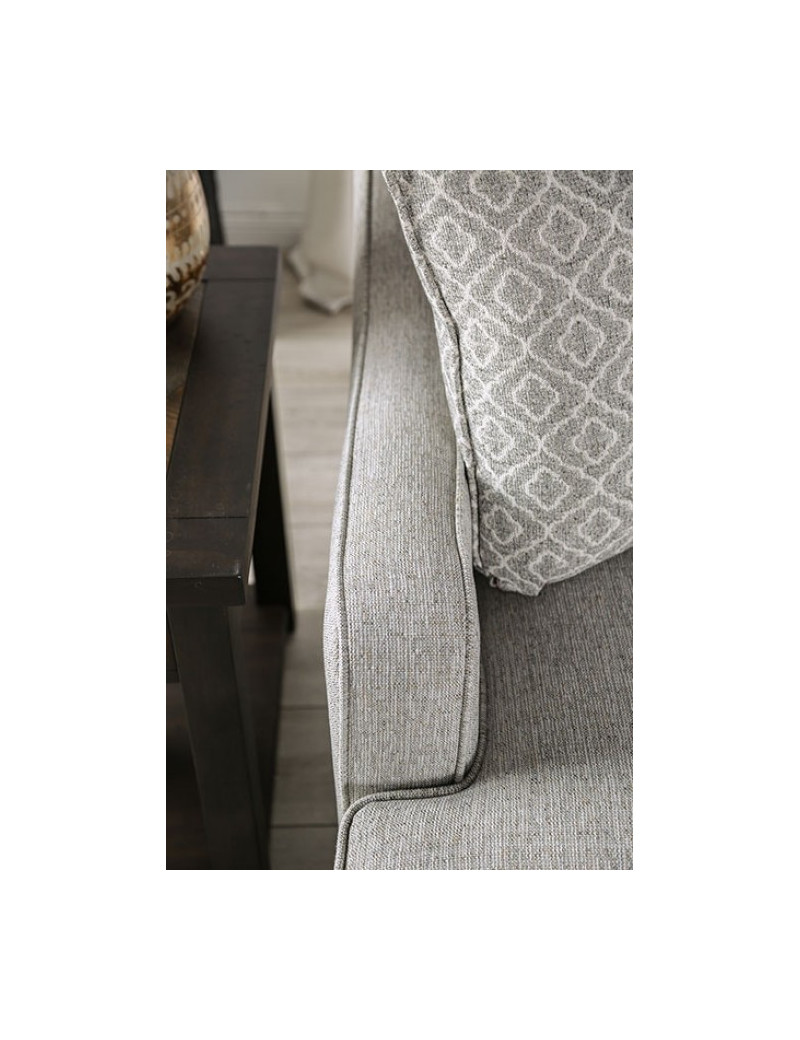 SM8193 Transitional Style Sofa & Loveseat Grey color. Stepney Collection By Furniture of America