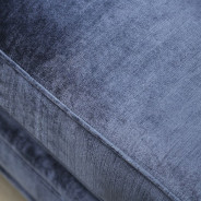 SM2687 Transitional Style Sofa & Loveseat Satin Blue color. Jodie Collection By Furniture of America