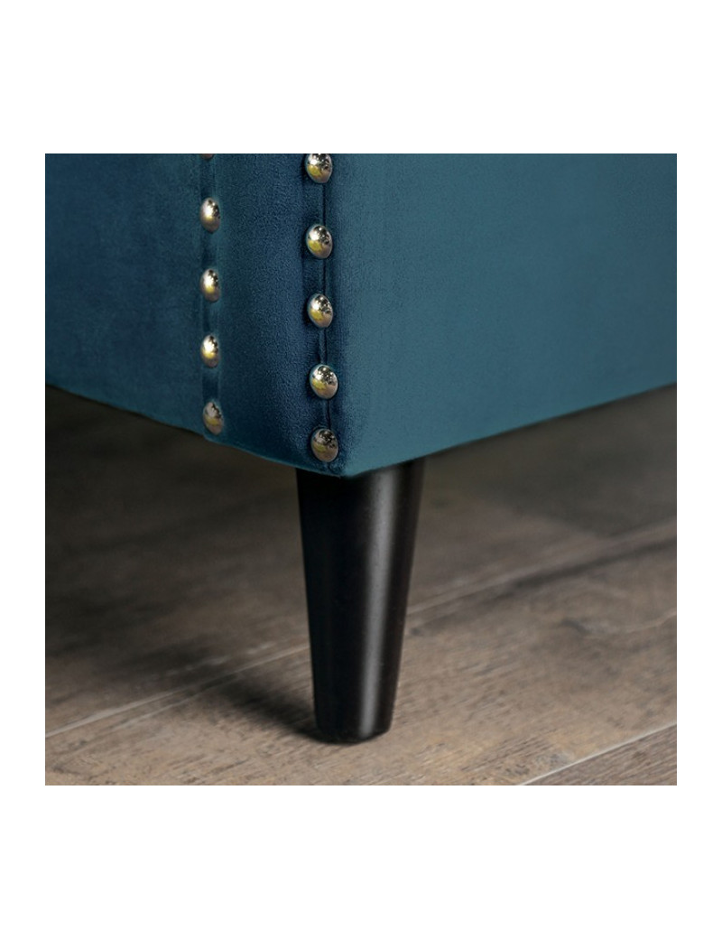 SM2219  Transitional Style Sofa & Loveseat Dark Teal color. Azulleti Collection By Furniture of America
