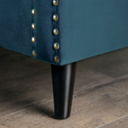 SM2219  Transitional Style Sofa & Loveseat Dark Teal color. Azulleti Collection By Furniture of America