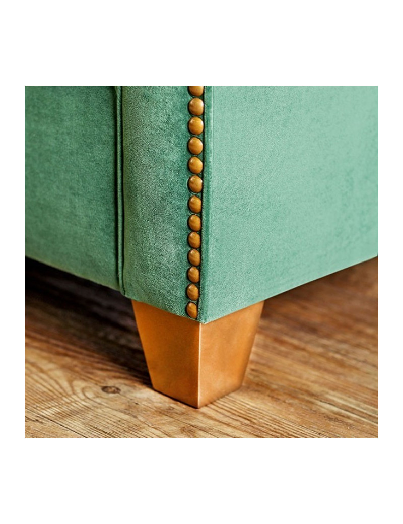 SM2271 Transitional Style Sofa & Loveseat Emerald Green color. Verdante Collection By Furniture of America