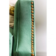 SM2271 Transitional Style Sofa & Loveseat Emerald Green color. Verdante Collection By Furniture of America