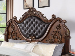 CM7478CH 5PC Queen Bedroom Set Traditional Style Brown Cherry Finish. Esparanza Collection by Furniture of America