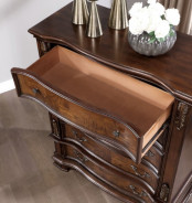 CM7478CH 5PC Queen Bedroom Set Traditional Style Brown Cherry Finish. Esparanza Collection by Furniture of America