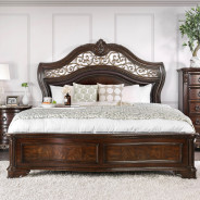 CM7311 5PC Queen Bedroom Set Traditional Brown Cherry Finish .Menodora Collection by Furniture of America