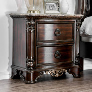 CM7311 5PC Queen Bedroom Set Traditional Brown Cherry Finish .Menodora Collection by Furniture of America
