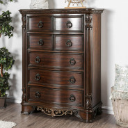 CM7311 5PC Queen Bedroom Set Traditional Brown Cherry Finish .Menodora Collection by Furniture of America