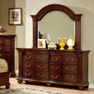 CM7736 5PC Queen Bedroom Set Traditional Style Cherry Grandom Collection by Furniture of America