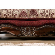 SM6433 Traditional Living Room burgundy. Matteo Collection By Furniture Of America