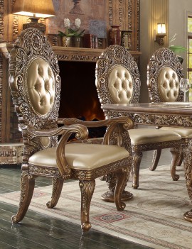 HD 8018  Dark Brown Dining Set Homey Design Victorian, European & Classic design