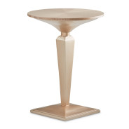 Round Pedestal Tea Table  Malibu Crest-V129 Collection By Michael Amini