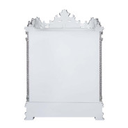 DN 00689 Lavish Classic Silver Finish Dining Set Valkyrie Collection By Acme Furniture