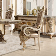 HD 1881 7PC Dining Set Long Table Victorian Style By Homey Design.