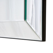 Mirror Glossy Charcoal Sand Carmela Glossy Charcoal Sand by Michael Amini