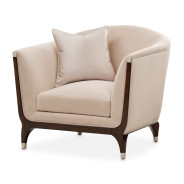 Paris Chic Matching Chair Tiramisu Espresso by Michael Amini. N9003835-TRMSU-409