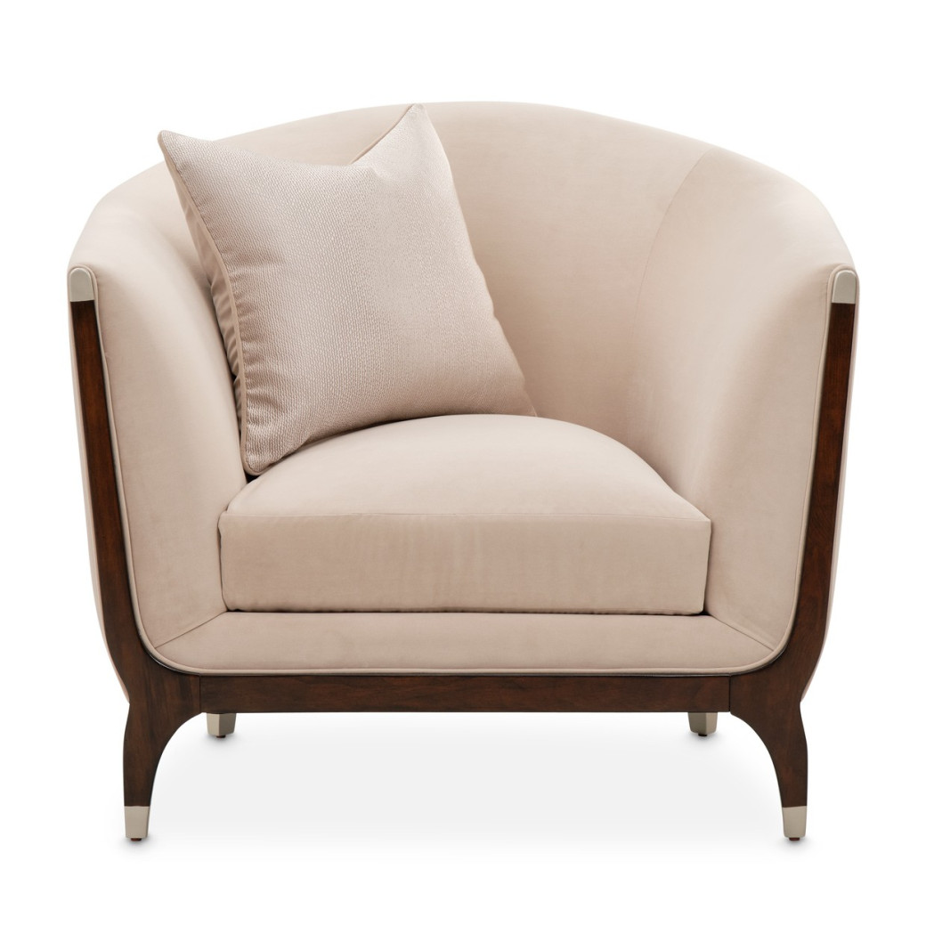 Paris Chic Matching Chair Tiramisu Espresso by Michael Amini. N9003835-TRMSU-409