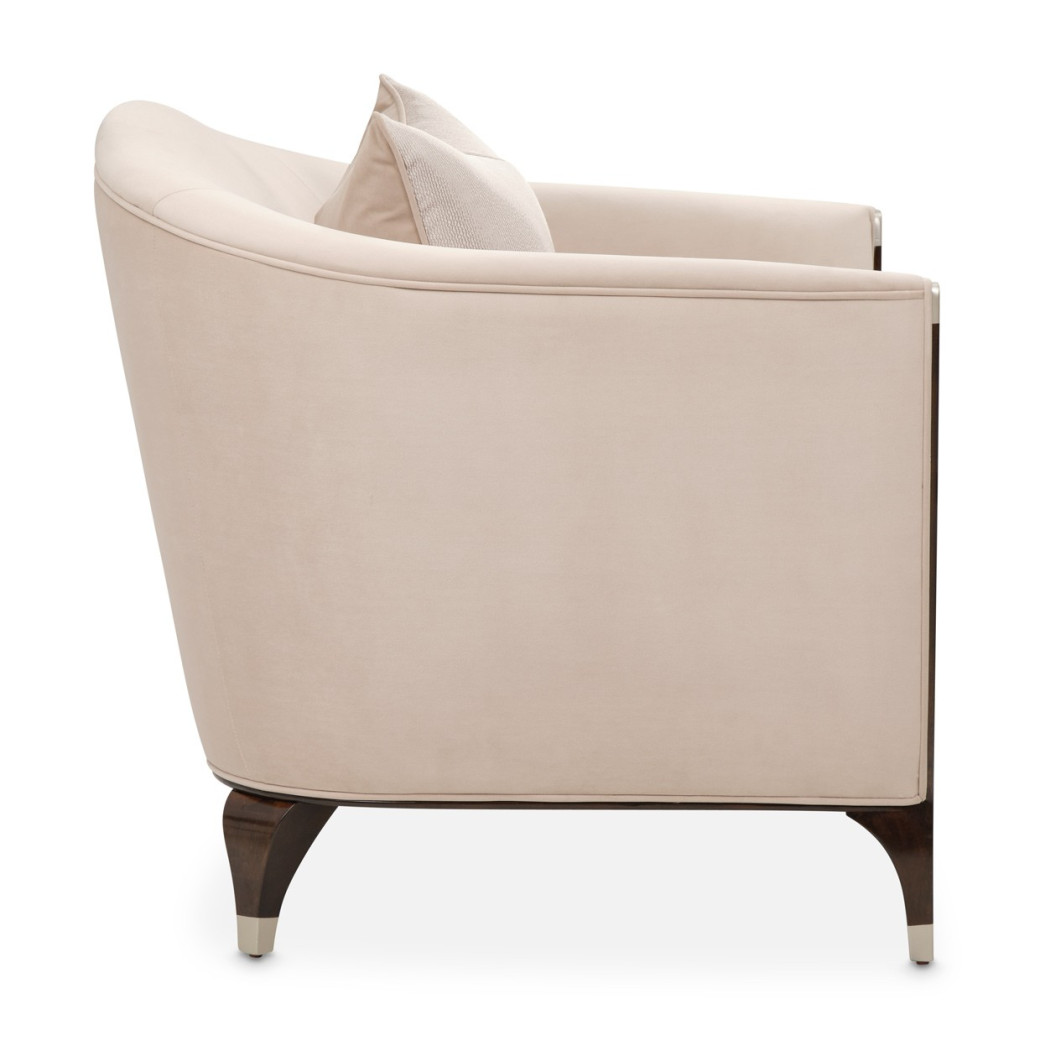 Paris Chic Matching Chair Tiramisu Espresso by Michael Amini. N9003835-TRMSU-409