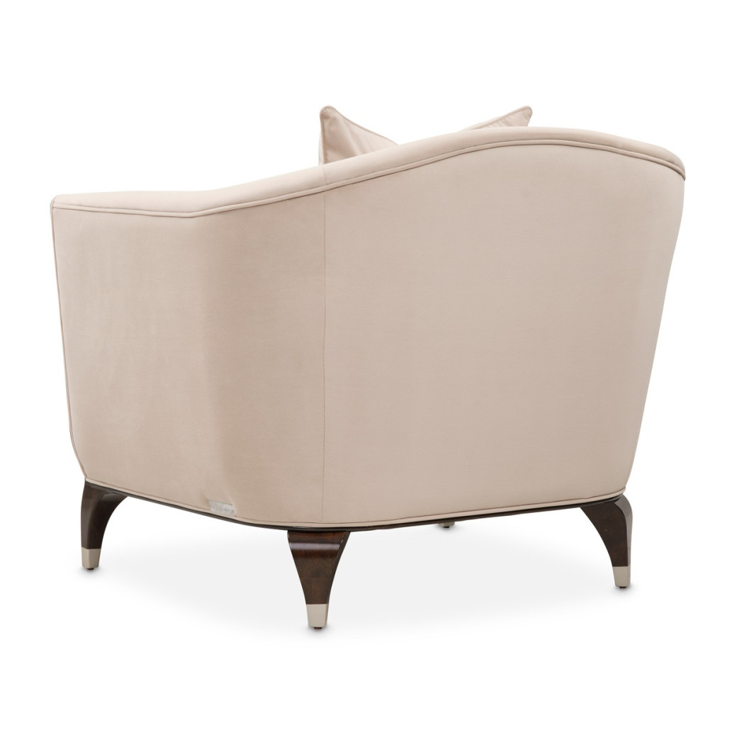 Paris Chic Matching Chair Tiramisu Espresso by Michael Amini. N9003835-TRMSU-409