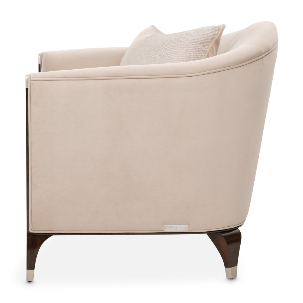 Paris Chic Matching Chair Tiramisu Espresso by Michael Amini. N9003835-TRMSU-409