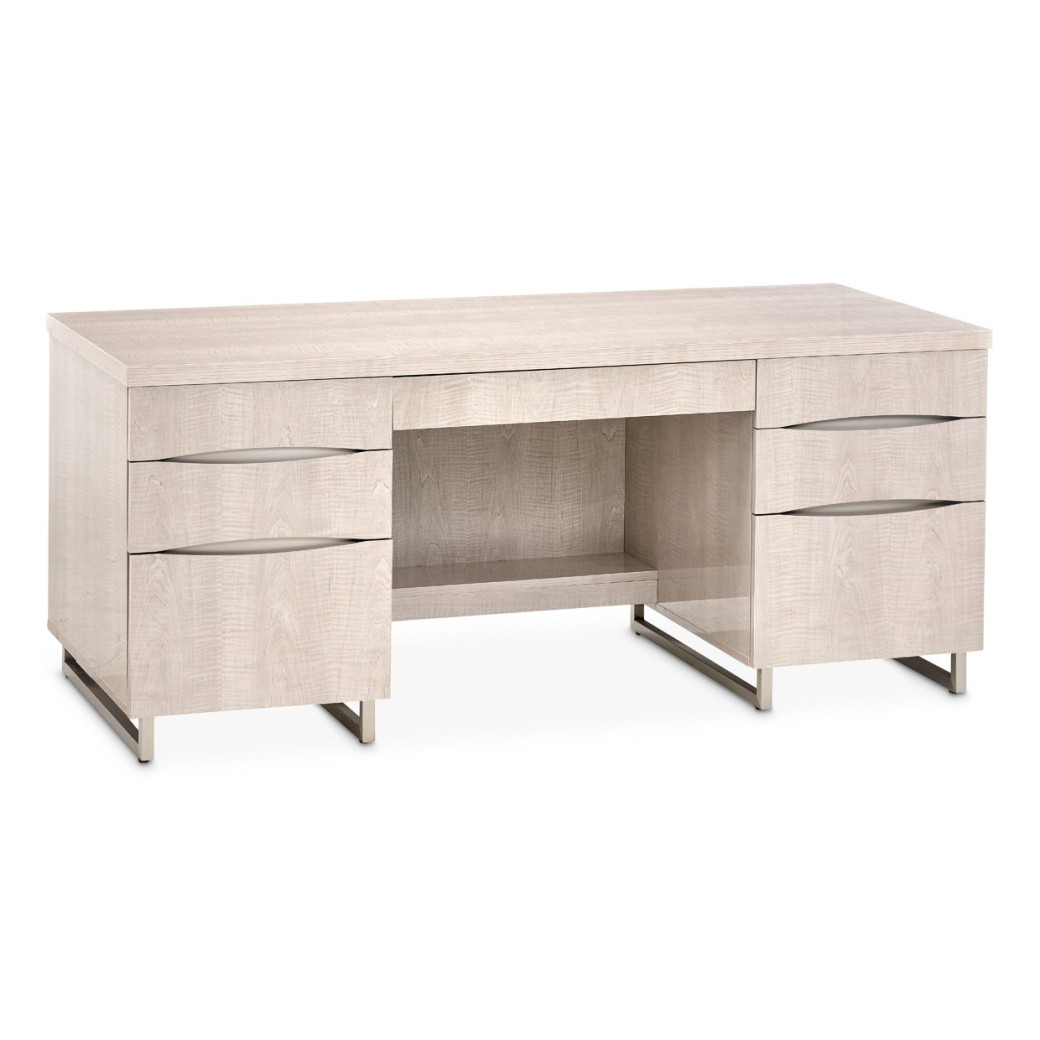 Desk Greige Marin Collection By Michael Amini. KI-MRIN207-139