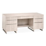 Desk Greige Marin Collection By Michael Amini. KI-MRIN207-139