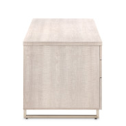 Desk Greige Marin Collection By Michael Amini. KI-MRIN207-139
