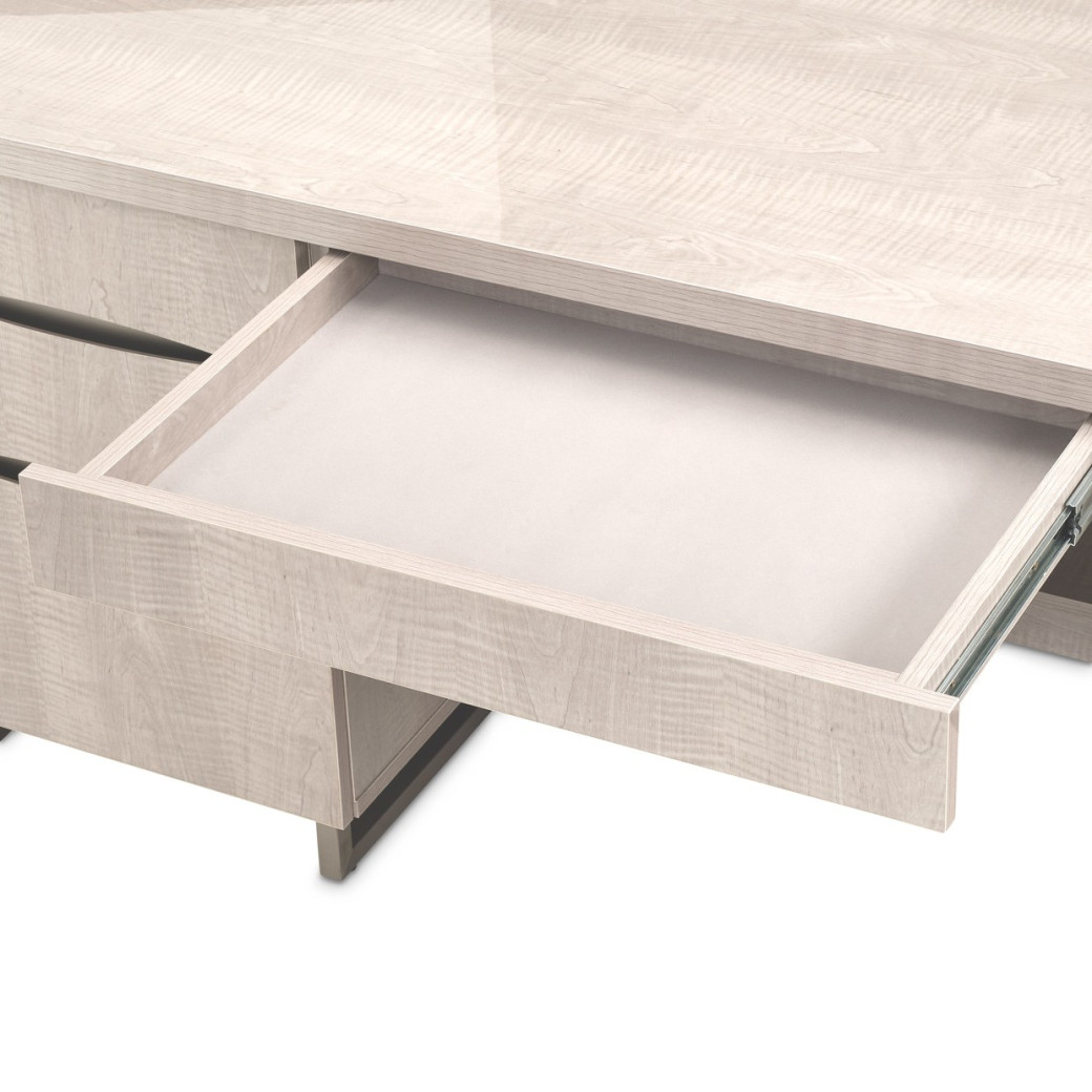 Desk Greige Marin Collection By Michael Amini. KI-MRIN207-139