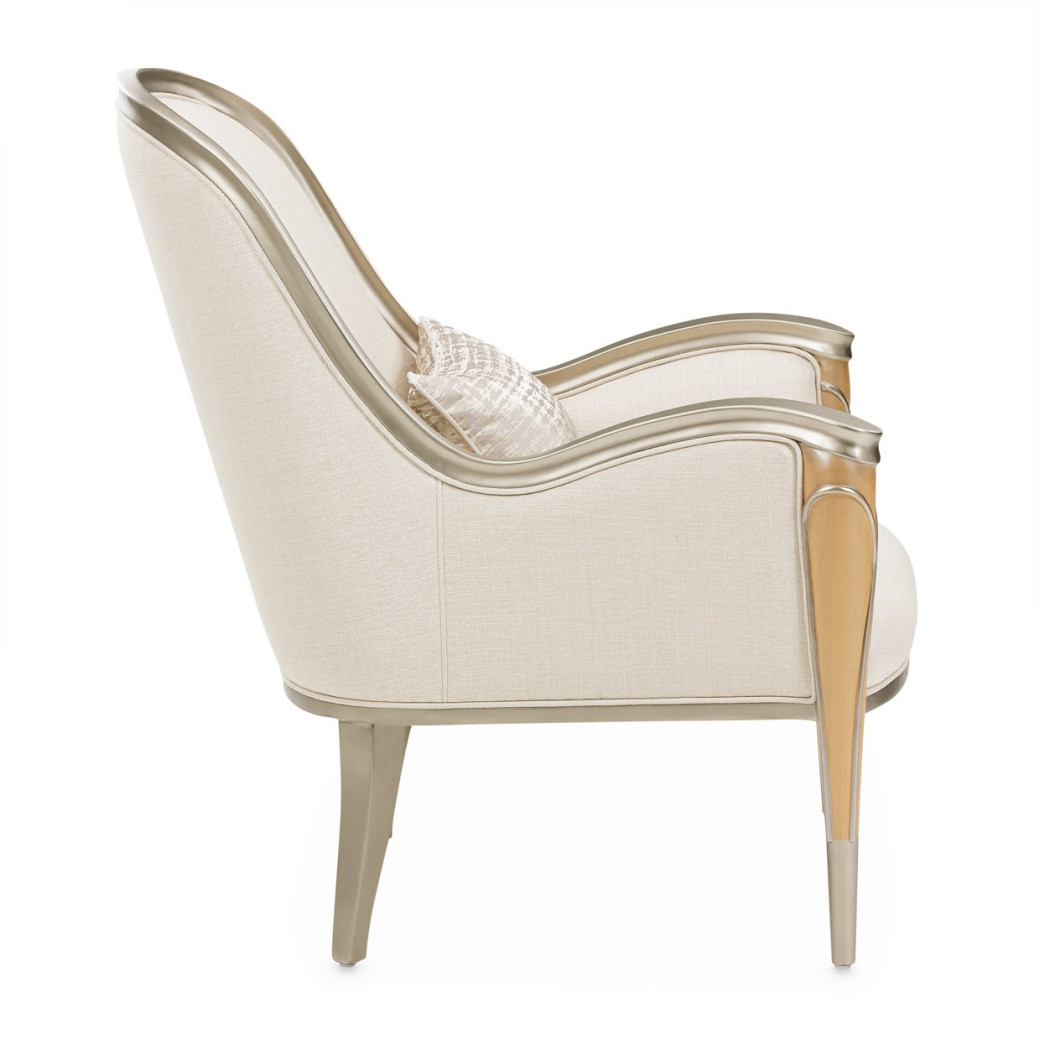VillaCherie Accent Chair Caramel By Michael Amini