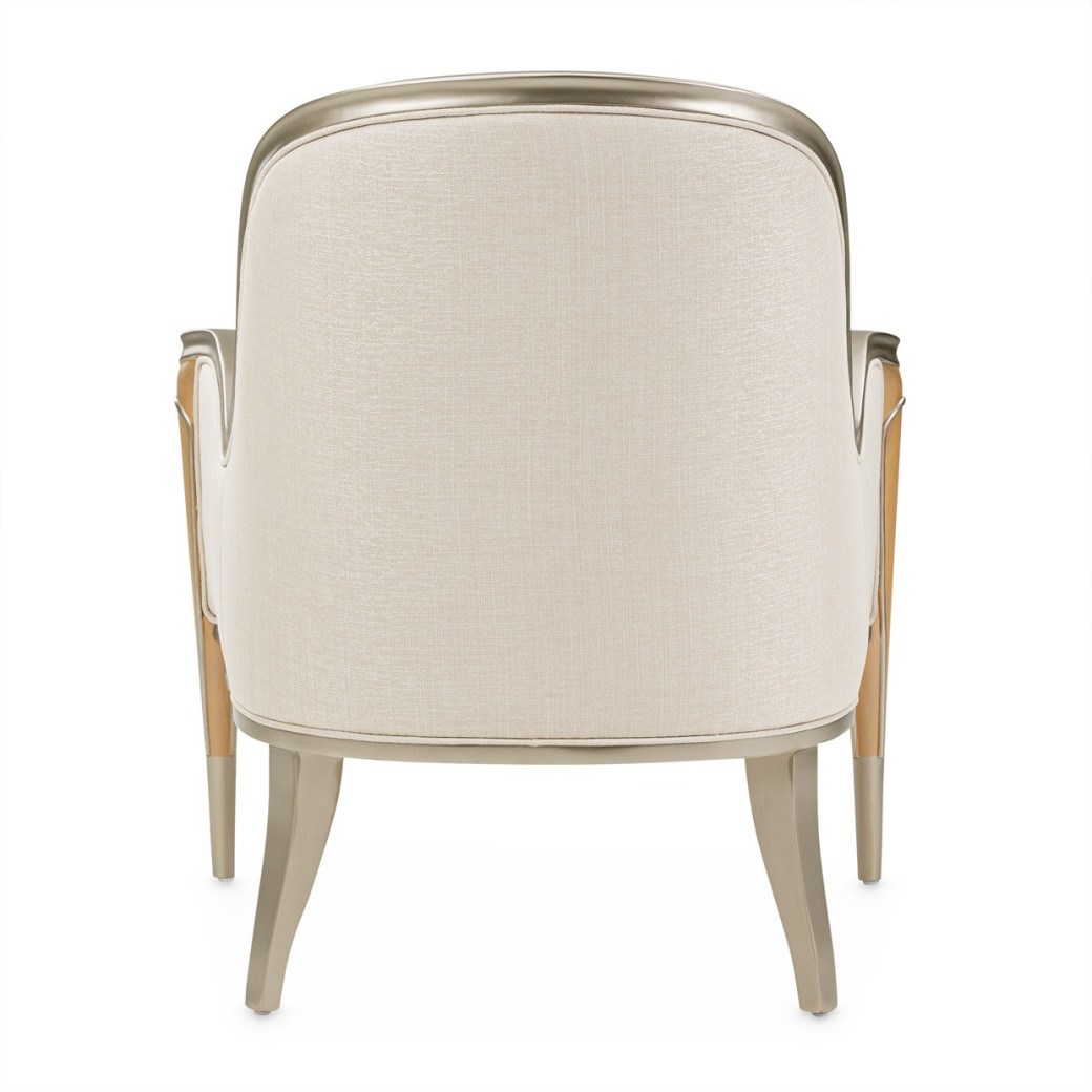 VillaCherie Accent Chair Caramel By Michael Amini