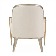 VillaCherie Accent Chair Caramel By Michael Amini